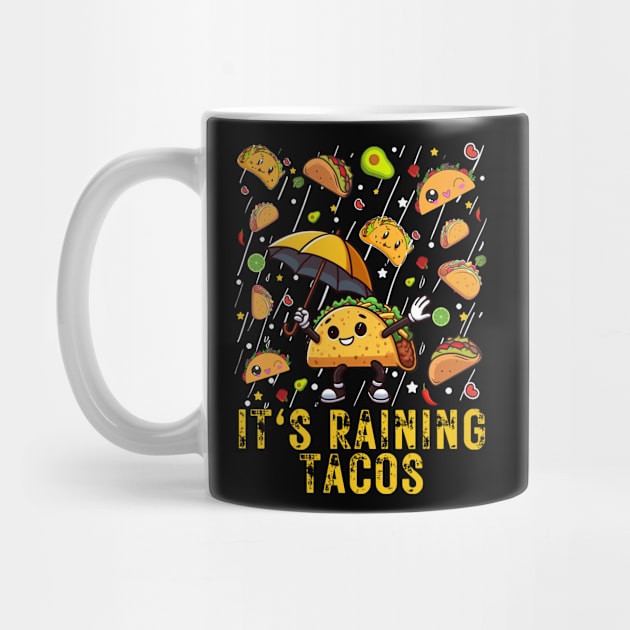 It's Raining Tacos Funny Taco cinco de mayo kids boys girls by MetAliStor ⭐⭐⭐⭐⭐